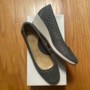 Naturalizer Denim Blue Wedges 8.5M